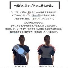 スリング(抱っこ紐)値下げしますの画像
