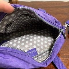 中古キプリングショルダー(薄紫)の画像