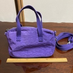 中古キプリングショルダー(薄紫)の画像