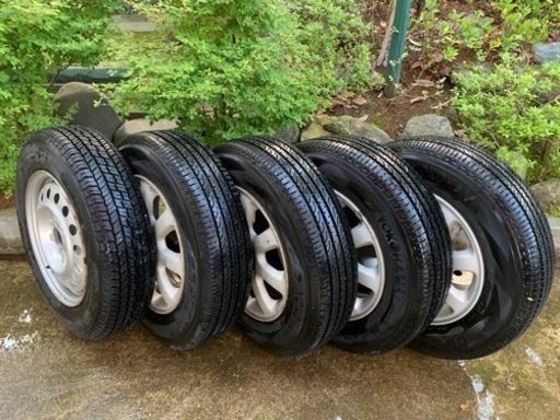 バリヤマ！　ヨコハマタイヤ GEOLANDAR SUV 4本　➕スペアタイヤ1本