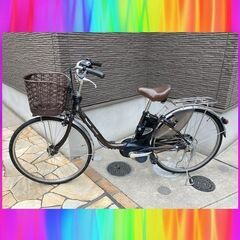 ?大容量8.9Ah?Panasonic　ビビDX　26インチ　電動自転車　電動アシスト自転車　中古　523b2