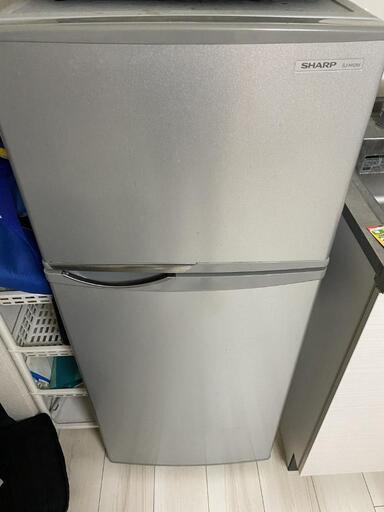 シャープSJ-H12W-S冷蔵庫