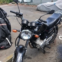 ybr125 黒　レストアベースの画像