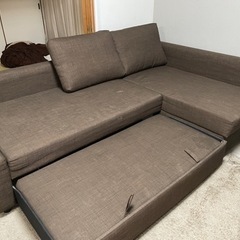 【大幅値下げ】IKEA ソファ　ベッド　フリーヘーテン　FRIHETEN の画像