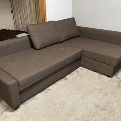 【大幅値下げ】IKEA ソファ　ベッド　フリーヘーテン　FRIHETEN の画像