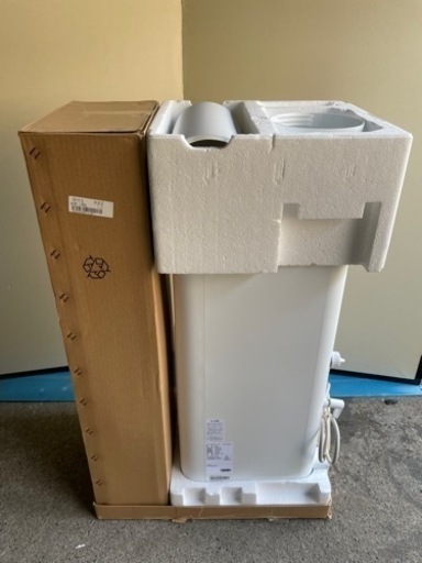 ◎アイリスオーヤマ ポータブルクーラー エアコン IPA-2221G 冷風機 7畳 2021年製 除湿 換気 内部洗浄機能 動作品 付