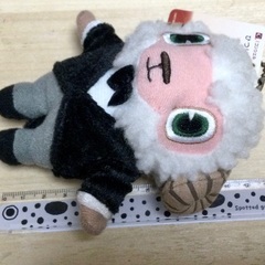 【大幅値引き中】ひつじのしつじくん マスコットぬいぐるみ キーホルダー 羊 ドコモの画像