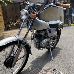 tl 125 イーハトーブ　オフロードバイク　ホンダ