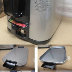 美品　未使用品　象印マホービン　コンパクト揚げ物調理器　EFK-A10 電気フライヤー　あげあげ　メタリックカカオ　ディープフライヤーの画像