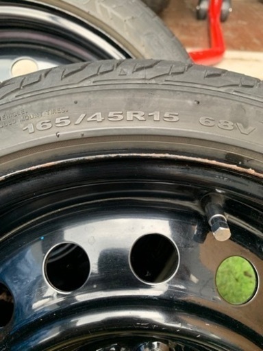 《お取引中》鉄ホイール　5.5J  165/45R15 4本