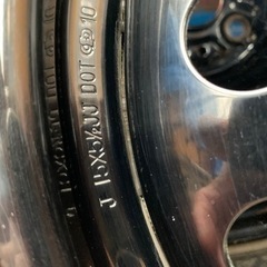 《お取引中》鉄ホイール　5.5J  165/45R15 4本の画像