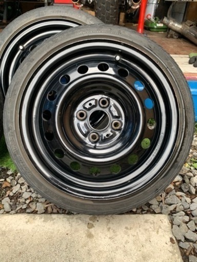 《お取引中》鉄ホイール　5.5J  165/45R15 4本