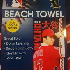 大谷翔平／画像入りビーチタオル