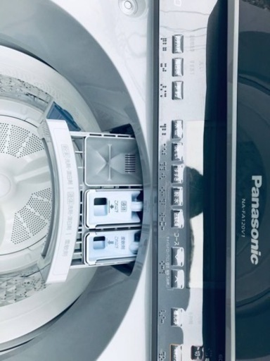 ④✨2018年製✨48番 Panasonic✨全自動電気洗濯機✨NA-FA120V1‼️