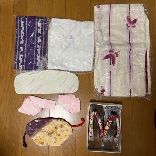 浴衣　足袋なしセット