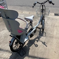 本日都内配送無料。3人乗りブリジストンバッテリー新品近い、.整備済み配送◯ YAMAHA（ヤマハ） パス 電動自転車用リチウムイオン Lバッテリー 90793