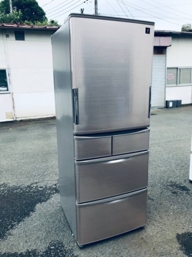 ①ET568番⭐️ SHARPノンフロン冷凍冷蔵庫⭐️440L