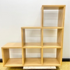 【状態良し】オープンラック★飾り棚 階段型