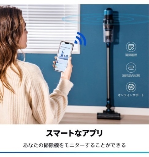 新品未開封！コードレス掃除機 30000Pa超強力吸引  サイクロン式掃除機   メーカー　Proscenic (プロセニック) 