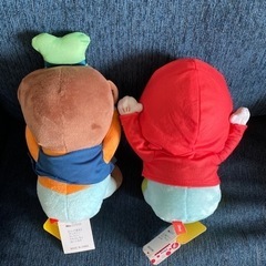 トレバ限定 グーフィー&マックスぬいぐるみの画像