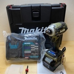 中古 マキタ　TD001G 40V インパクト　オリブ　セット