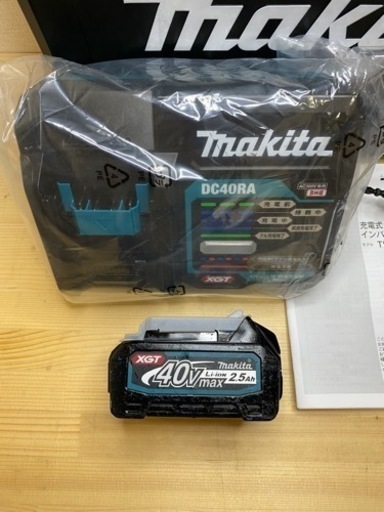 中古 マキタ　TD001G 40V インパクト　オリブ　セット