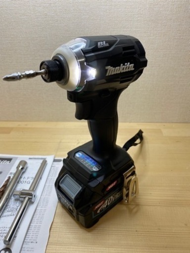 新品 マキタ　TD001G 40V インパクトドライバ　ブラック