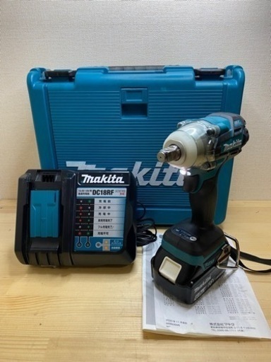 中古 マキタ　TW285D 18V 充電式インパクトレンチ　セット