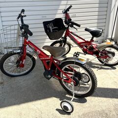 訳あり処分セール！2台まとめ売り 子供用 自転車 BMX14 1...