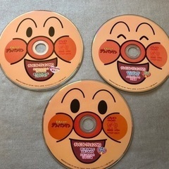 アンパンマンDVD 3枚セット袋付き