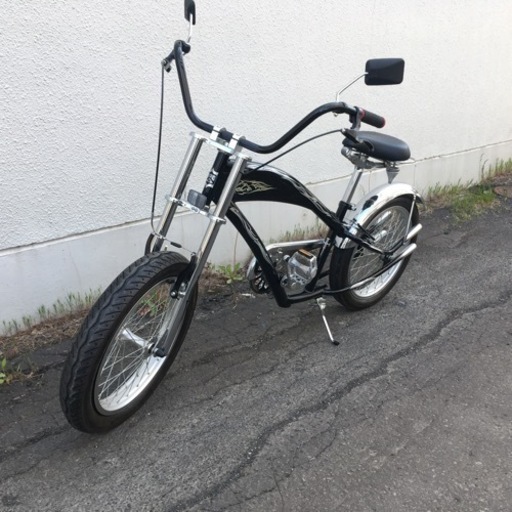 OCC 自転車 チャリ ファットバイク チョッパー 20インチ DC CHOPPER ローチャリ