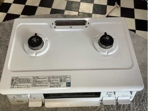 【リサイクルサービス八光　田上店　安心の3か月保証　配達・設置OK】パロマ ガスコンロ  PA-S42H-1R  ガステーブル  都市ガス用  右強火 ホワイト