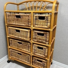 籐タンス　チェスト　（決まりました★）