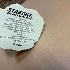 applause スタートレック ジオラマ Star Trek COLLECTIBLES 1996 DARMOK MINIATURE アプローズ 現状品 ☆ PayPay(ペイペイ)決済可能 ☆ 札幌市 白石区 東札幌 アウトレットモノハウス白石店の画像