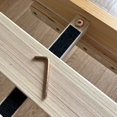 【湿気に強いパイン材】すのこベッド　シングル格安で引き取ってもらえませんか？の画像