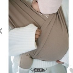 シェリネット　ダブルテンション　ベビーラップ　グレーの画像