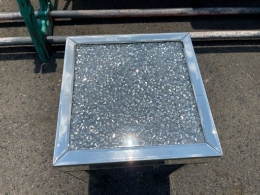 クロシオ MIRAYU ダイヤテーブル ロー DS-014 85005 幅350×奥行350×高さ560mm S0155 中古