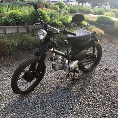 商談成立　カスタム済！ バーハン化カブ108cc 新品エンジン ...