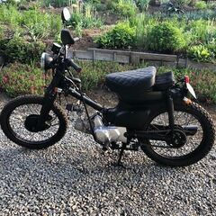 商談成立　カスタム済！ バーハン化カブ108cc 新品エンジン 極太トルクに重低音サウンドの画像