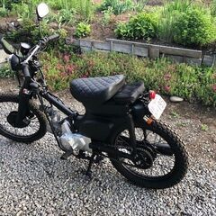 商談成立　カスタム済！ バーハン化カブ108cc 新品エンジン 極太トルクに重低音サウンドの画像