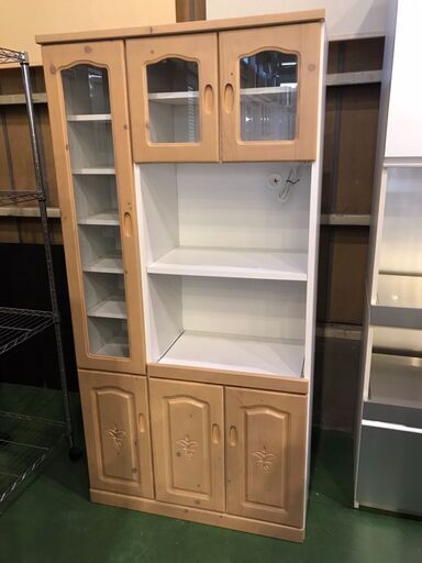 【愛品館八千代店】中村敬木工　3枚扉キッチンボード