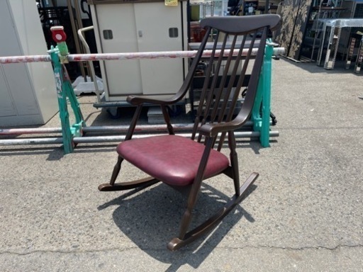 鳥取家具　ロッキングチェア　ヴンテージ　レトロ　中古