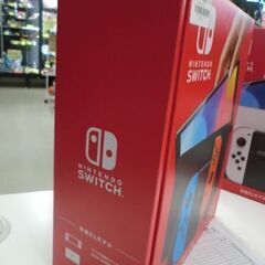 ジモティ来店特価!!!　【Nintendo】【新品】SWITCH　有機ELモデル　ブルー×レッド　J-484　の画像