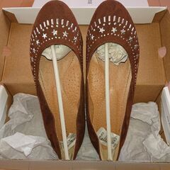 【美品】スウェードパンプスの画像