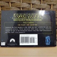 保管未使用品 STAR TREK THE NEXT GENERATION ポストカード 30枚 スタートレック POSTCARDS 10周年 札幌市 白石区の画像