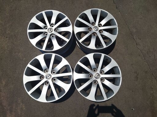 中古　マツダ　純正アルミホイール　１６インチ　プレマシー　5穴