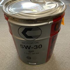 凹み　漏れ有　エンジンオイル　SP　5W-30　20リットル　ガソリン車用　08880-13703　5000円 - 不用品処分