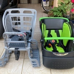 【週末値下げ】OGK 自転車用チャイルドシート　フロント&リアのセット