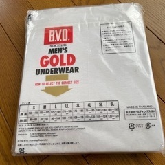 新品未使用BVD丸首半袖Tシャツ2枚組の画像