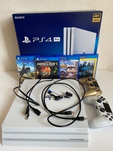 PS4 Pro グレイシャーホワイト 1TB CUH-7200B BO2